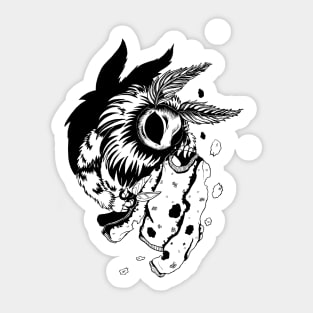 Moth Eaten? Sticker